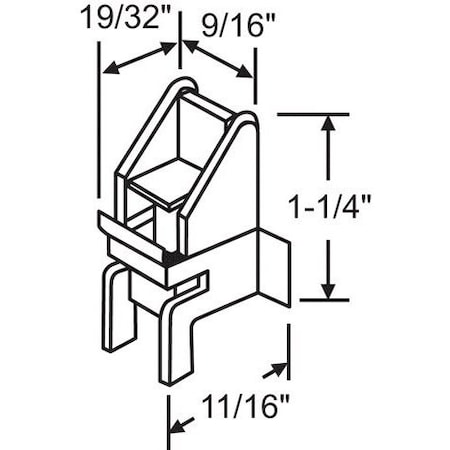 Strybuc Balance Top Bracket 60-508A
